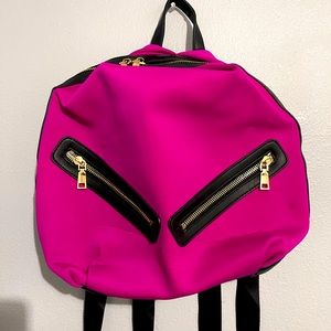 Nordstrom Fuscia/Magenta pink bag pack.
